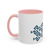 Trendy Geometric Accent Coffee Mug - 11oz & 15oz Options - Image 11