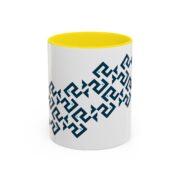 Trendy Geometric Accent Coffee Mug - 11oz & 15oz Options - Image 29