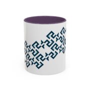 Trendy Geometric Accent Coffee Mug - 11oz & 15oz Options - Image 25