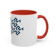 Trendy Geometric Accent Coffee Mug - 11oz & 15oz Options - Image 14
