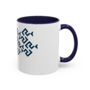 Trendy Geometric Accent Coffee Mug - 11oz & 15oz Options - Image 6