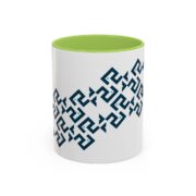 Trendy Geometric Accent Coffee Mug - 11oz & 15oz Options - Image 33