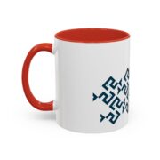 Trendy Geometric Accent Coffee Mug - 11oz & 15oz Options - Image 15